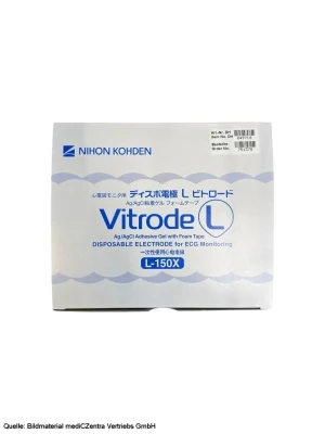 EKG-Elektroden Nihon Kohden Vitrode L150 G207, Ø 35mm, 150 Stck.